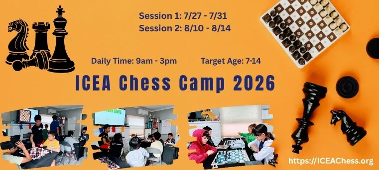 2026 ICEA Chess Summer Camp